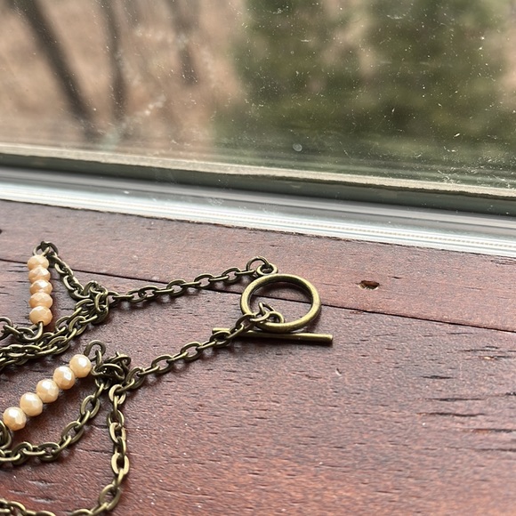 Handmade crystal necklace - Picture 4 of 5